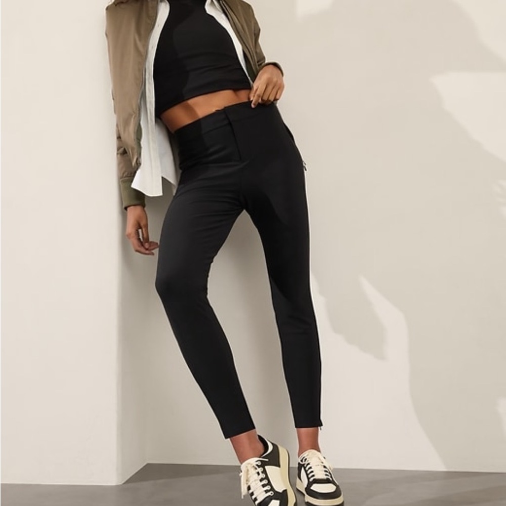 NWT Athleta Stellar Mid-rise Slim Pants Sz 14